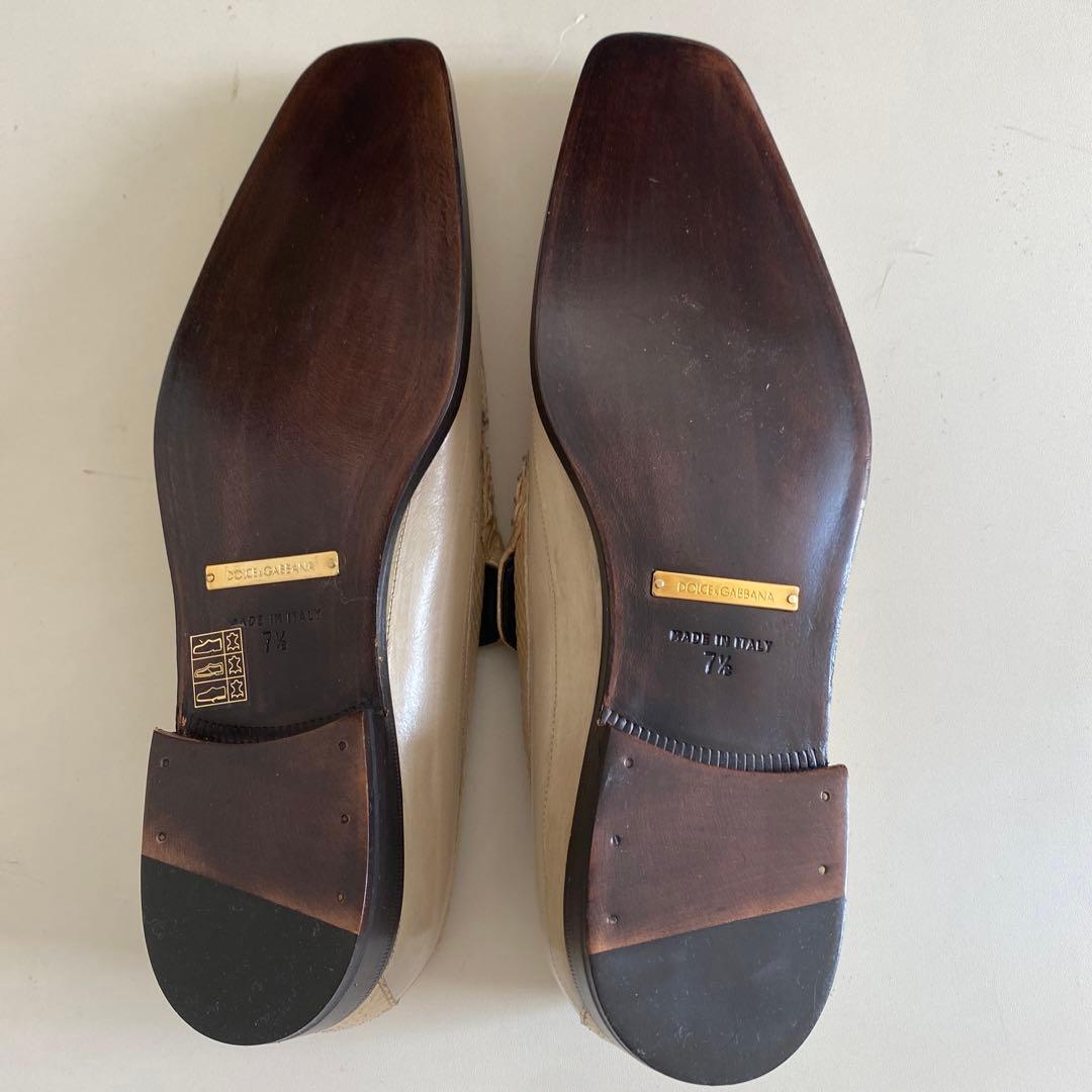 day1jpDOLCE.&GABBANA 正規新品パイゾンレザースリッポン