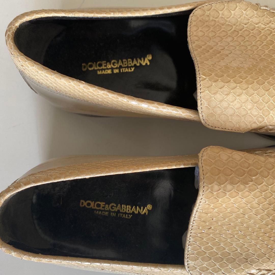 day1jpDOLCE.&GABBANA 正規新品パイゾンレザースリッポン
