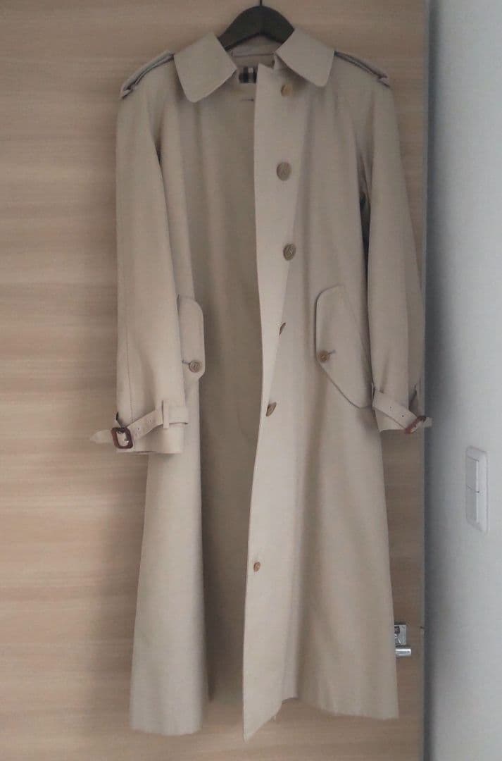 美品☆BURBERRY　トレンチコート　ステンカラーコート