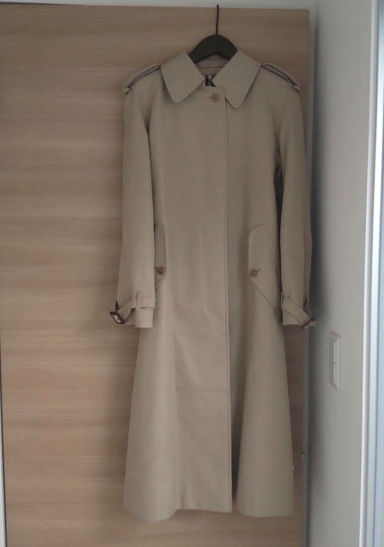 美品☆BURBERRY　トレンチコート　ステンカラーコート