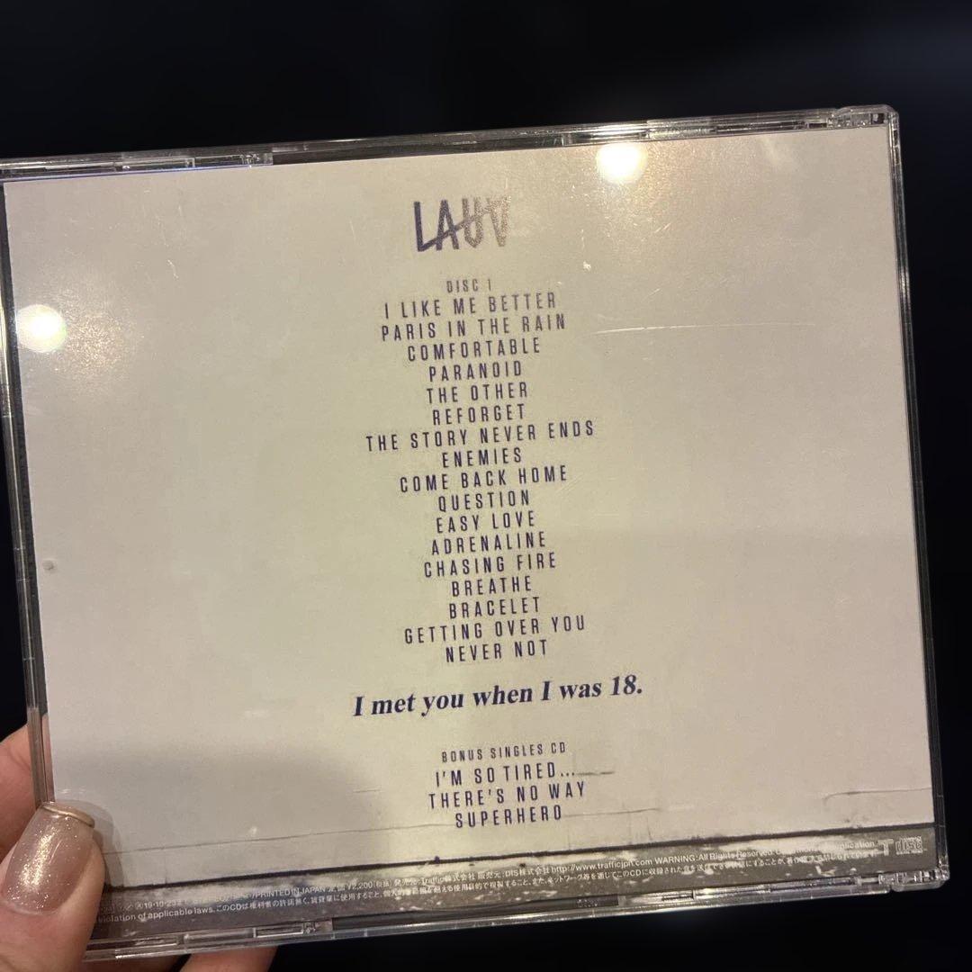 lauv I MET YOU WHEN I WAS 18. 原盤