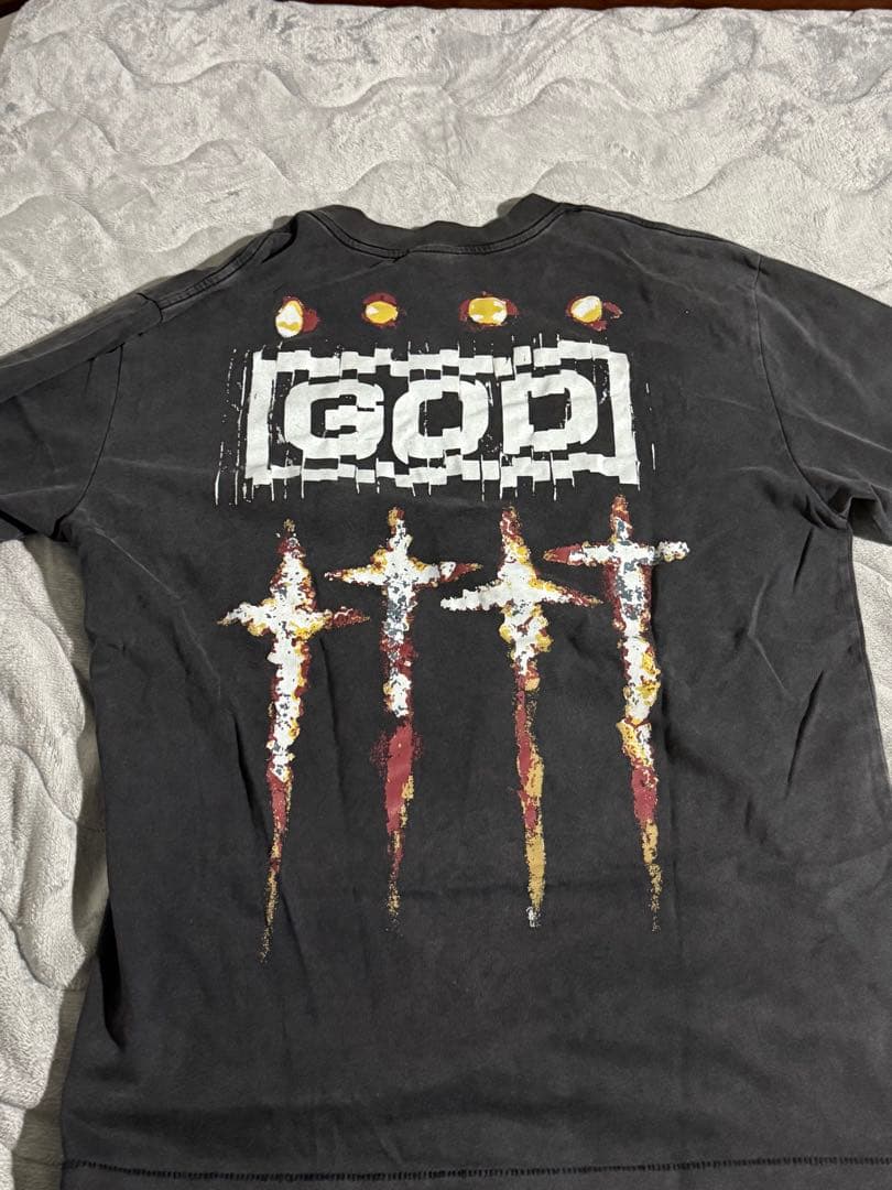 ニキ着用SAINT MICHAEL FORSOMEONE GOD SS TEE