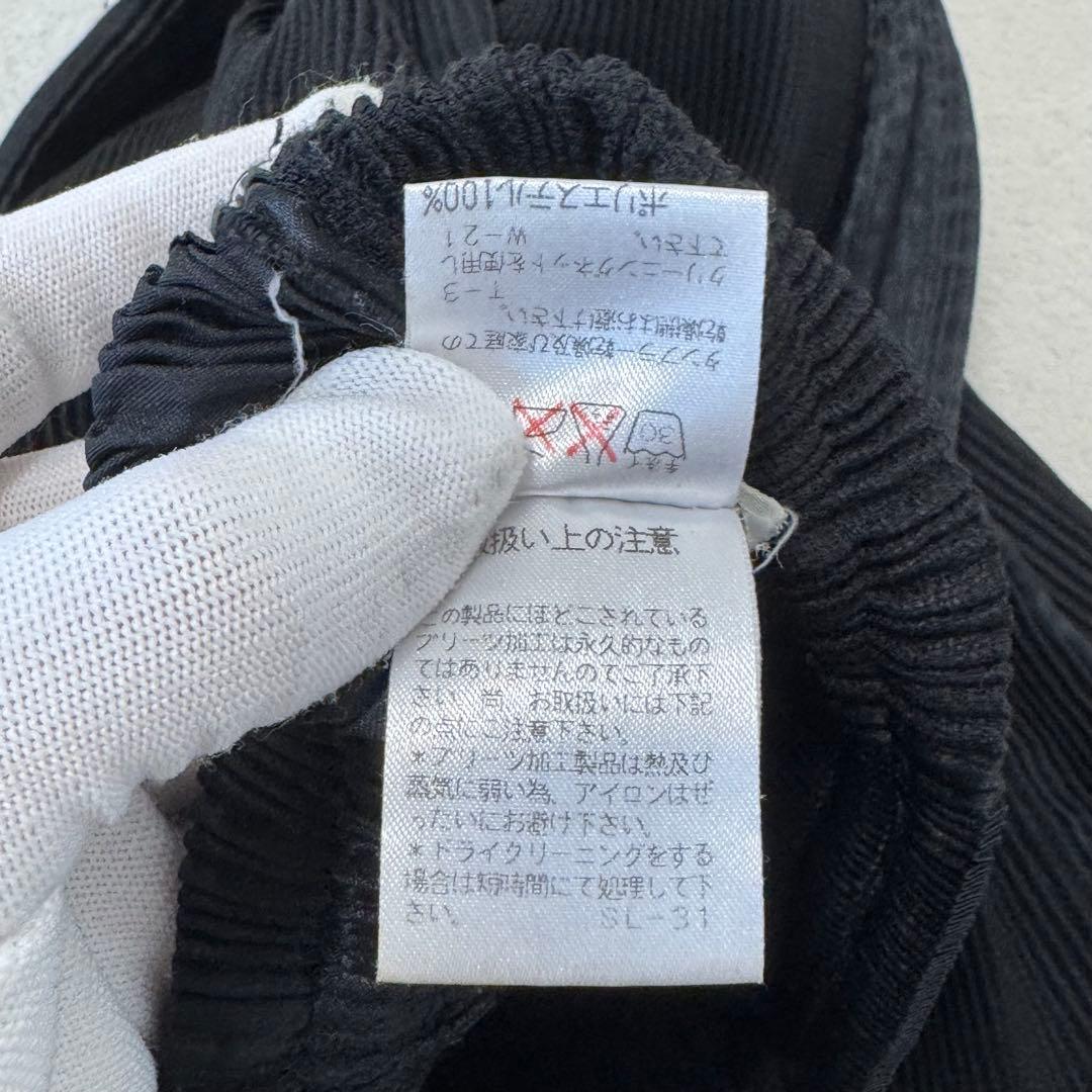 ISSEY MIYAKE プリーツ　ブラック　ロングスカート　Sサイズ