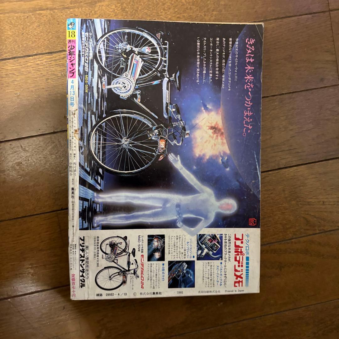 少年ジャンプ 1981年18号 キャプテン翼 第1話 初回
