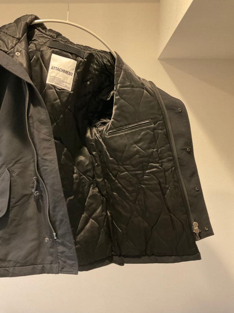 【週末Sale!】 ATTACHMENT ブラック モッズコート