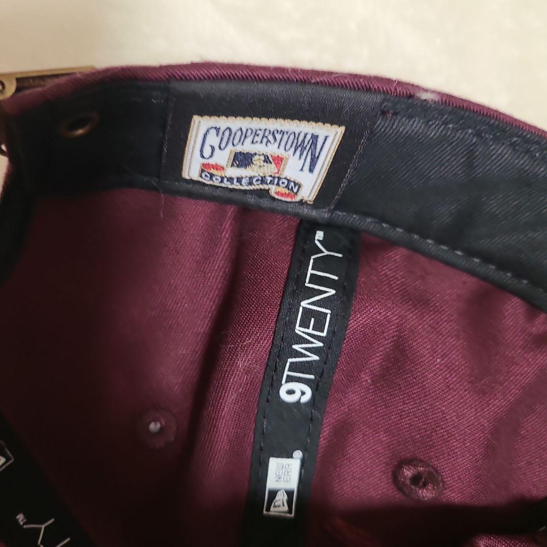 NEW ERA 9TWENTY ニューヨーク ヤンキース ハードウォッシュワイン