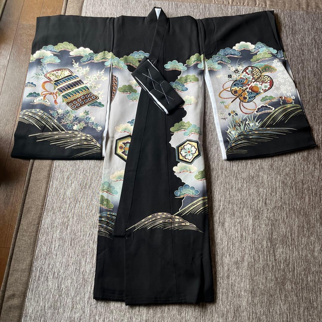 七五三の晴れ着　着物　男児