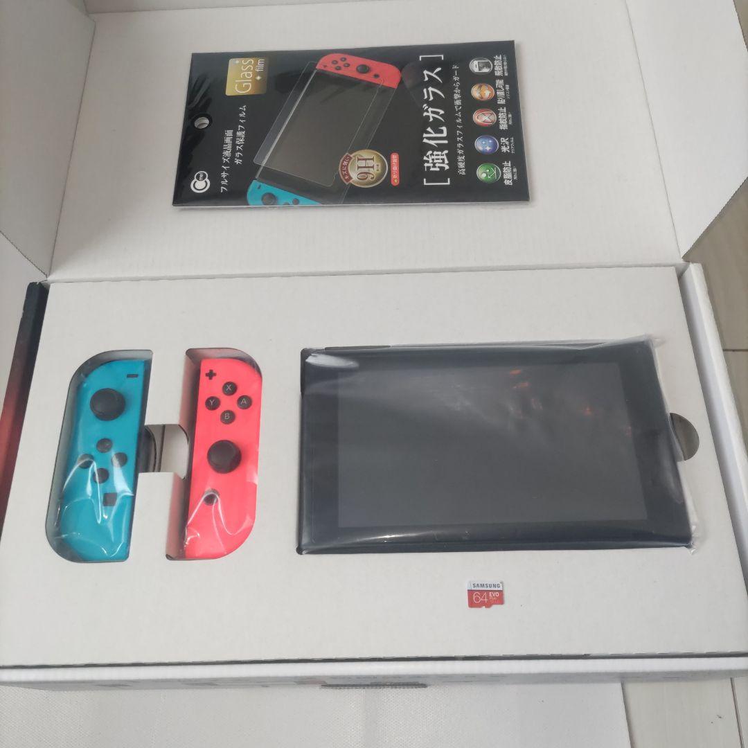 【美品】Nintendo Switch 本体 未対策機 SDカード