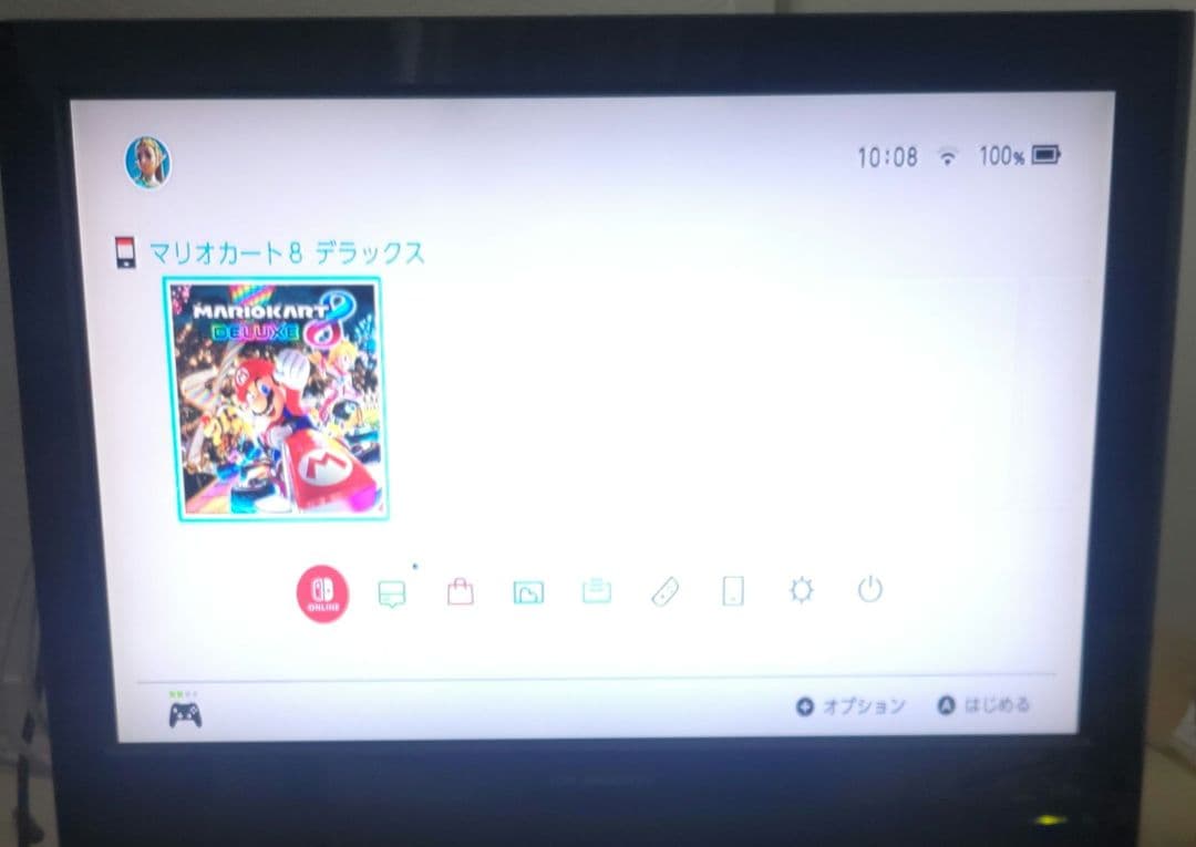 【美品】Nintendo Switch 本体 未対策機 SDカード