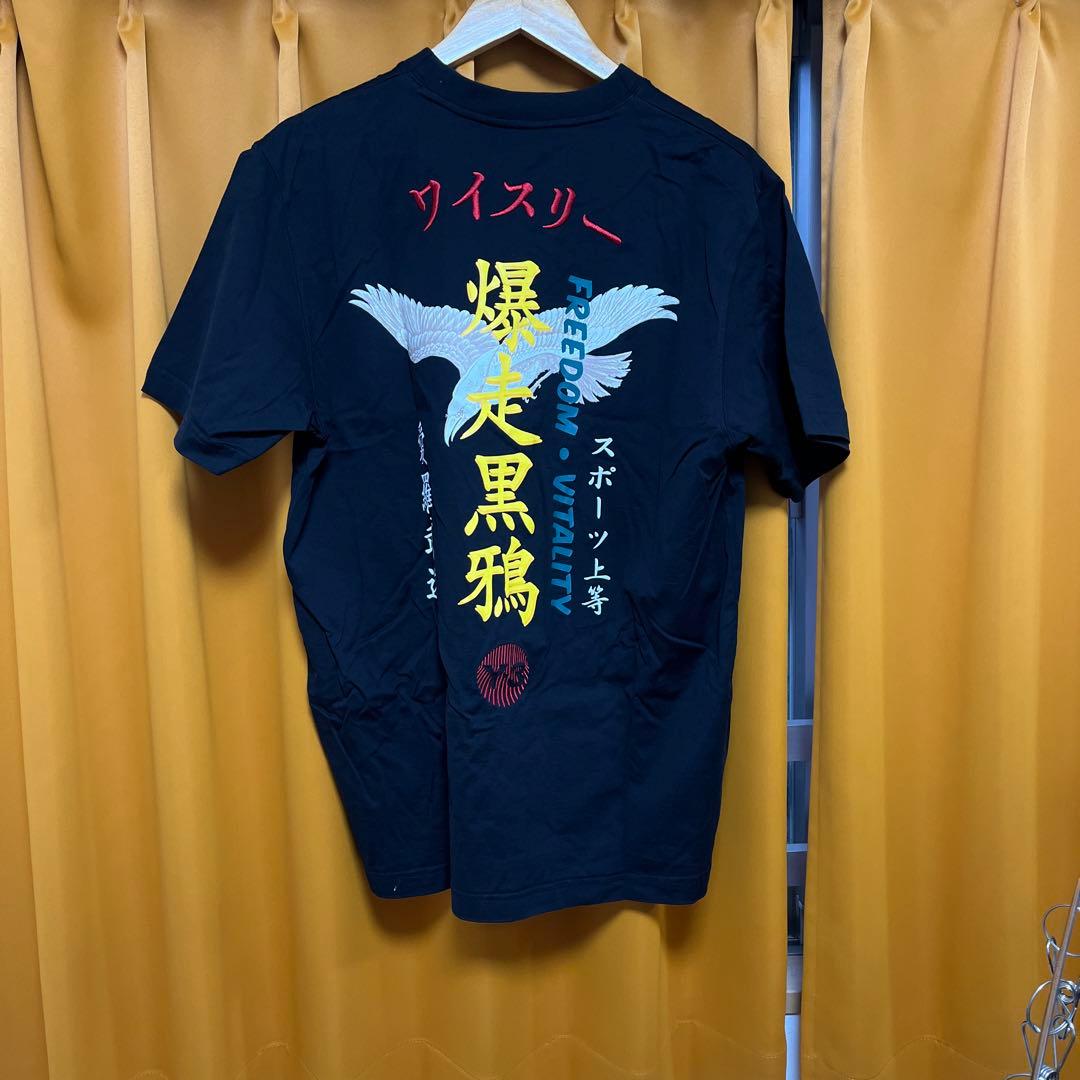 ワイスリー　Y3 Tシャツ　爆走黒鴉　暴走族