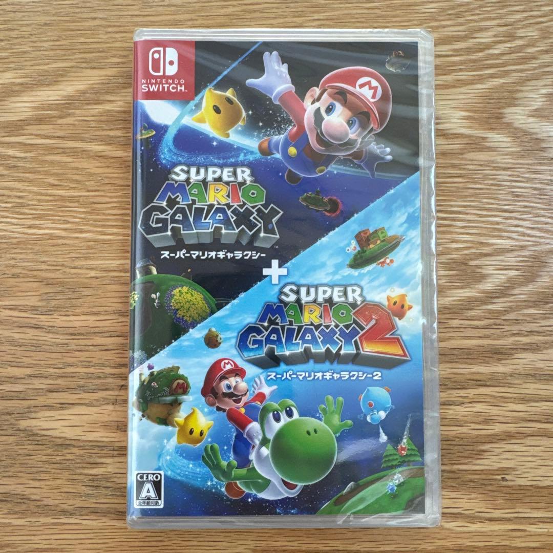 【新品・未開封】スーパーマリオギャラクシー + スーパーマリオギャラクシー 2