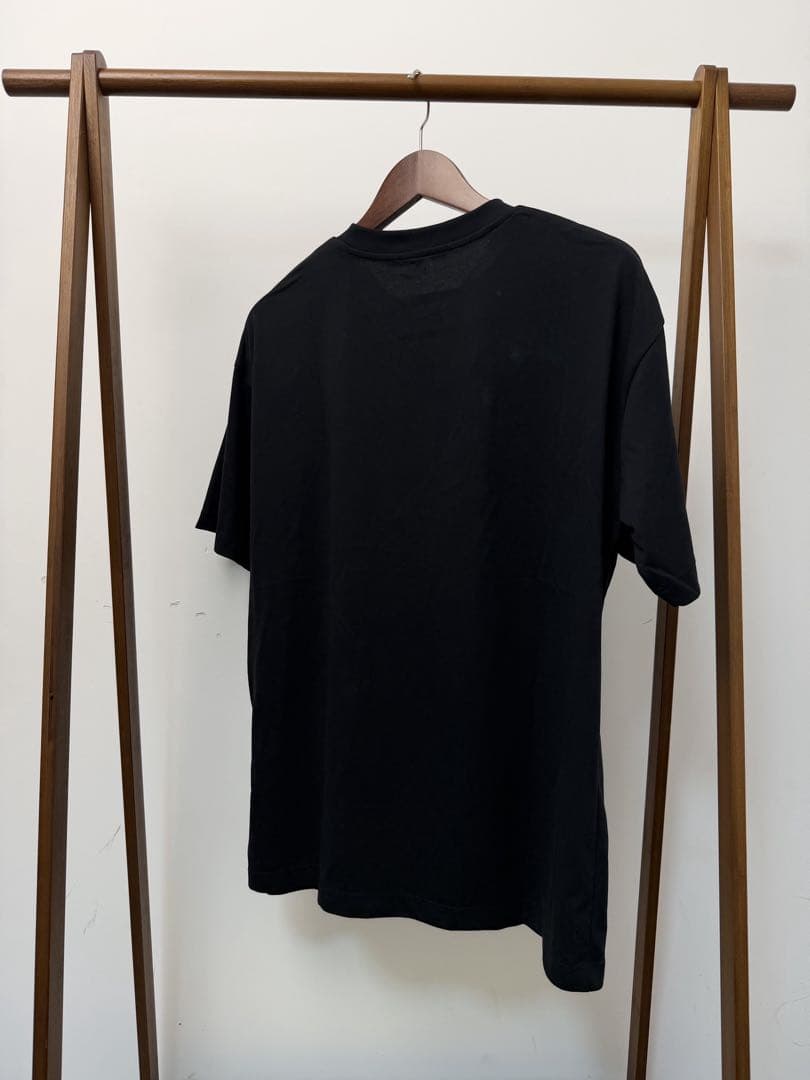 LOEWE アノニモグラム刺繍 Tシャツ 黒