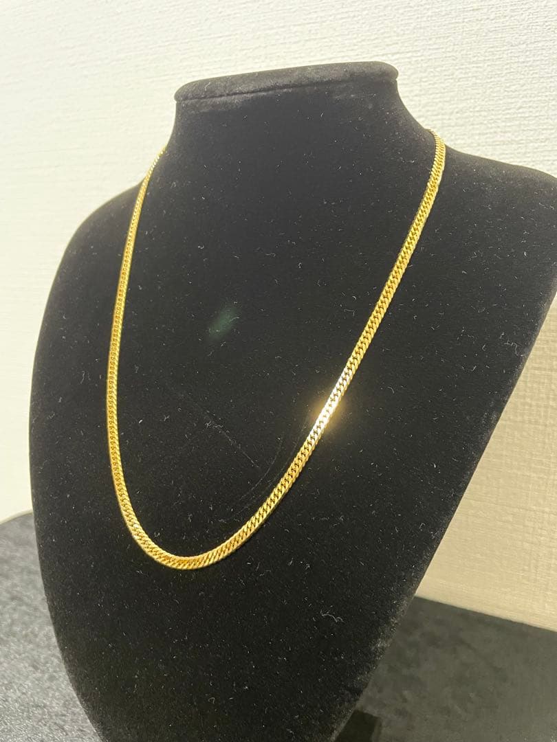 K18 喜平ネックレス 6面ダブル 50cm 約20g 刻印有