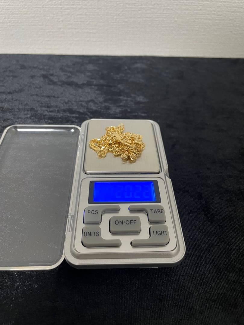 K18 喜平ネックレス 6面ダブル 50cm 約20g 刻印有