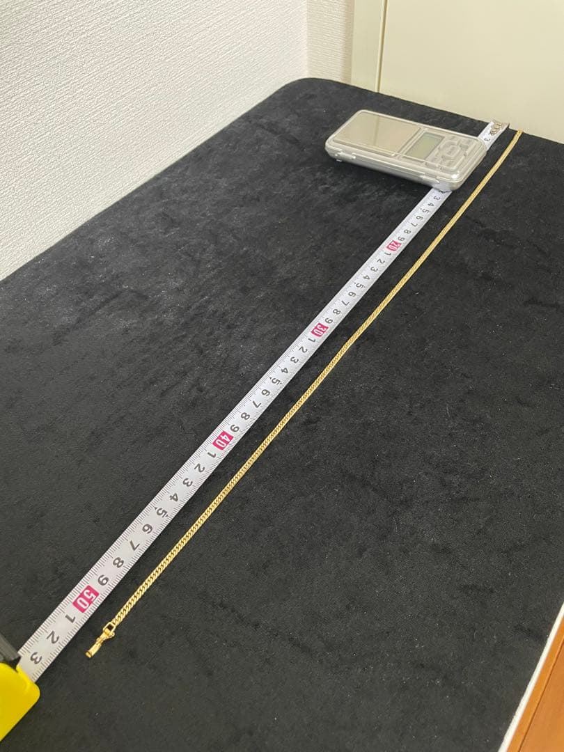 K18 喜平ネックレス 6面ダブル 50cm 約20g 刻印有