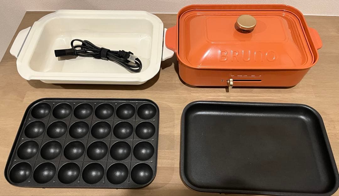 T*a様 【年内限り】BRUNO コンパクトホットプレート セラミックコート鍋