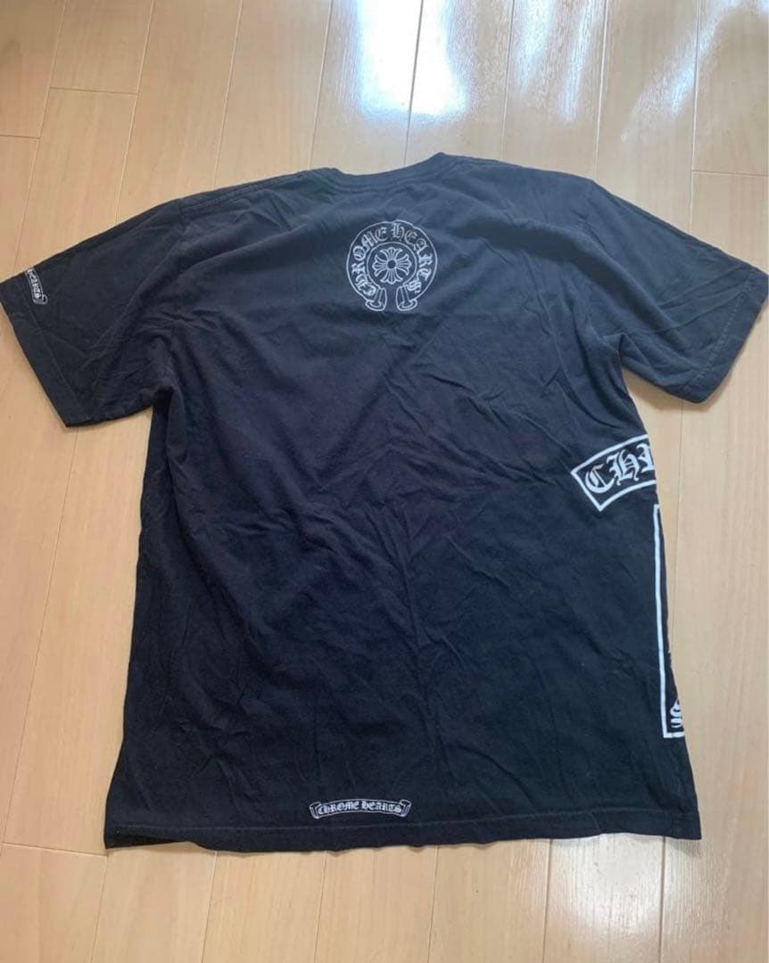 m*i様 Chrome Hearts ブラック Tシャツ LARGE これ以上値