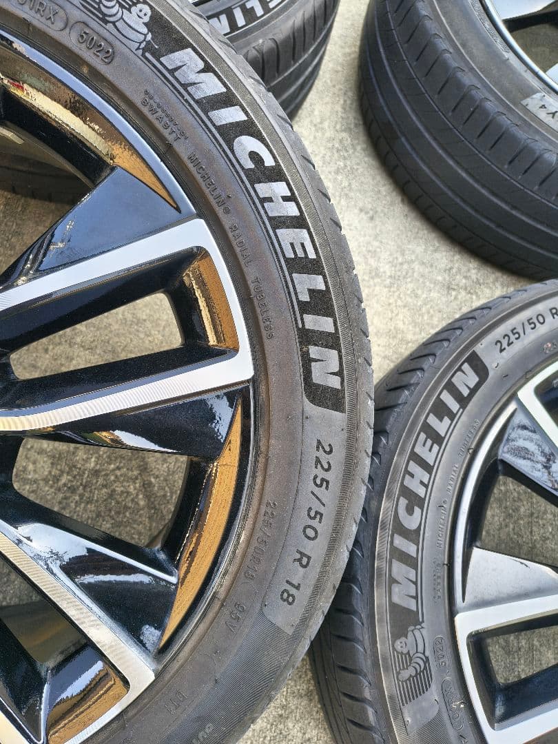 ホンダ ヴェゼル18インチ純正ホイール&サマータイヤ　4本セット