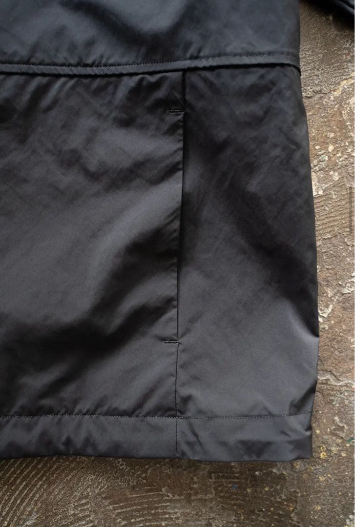 STILL BY HAND ハイネックジップブルゾン 黒 50