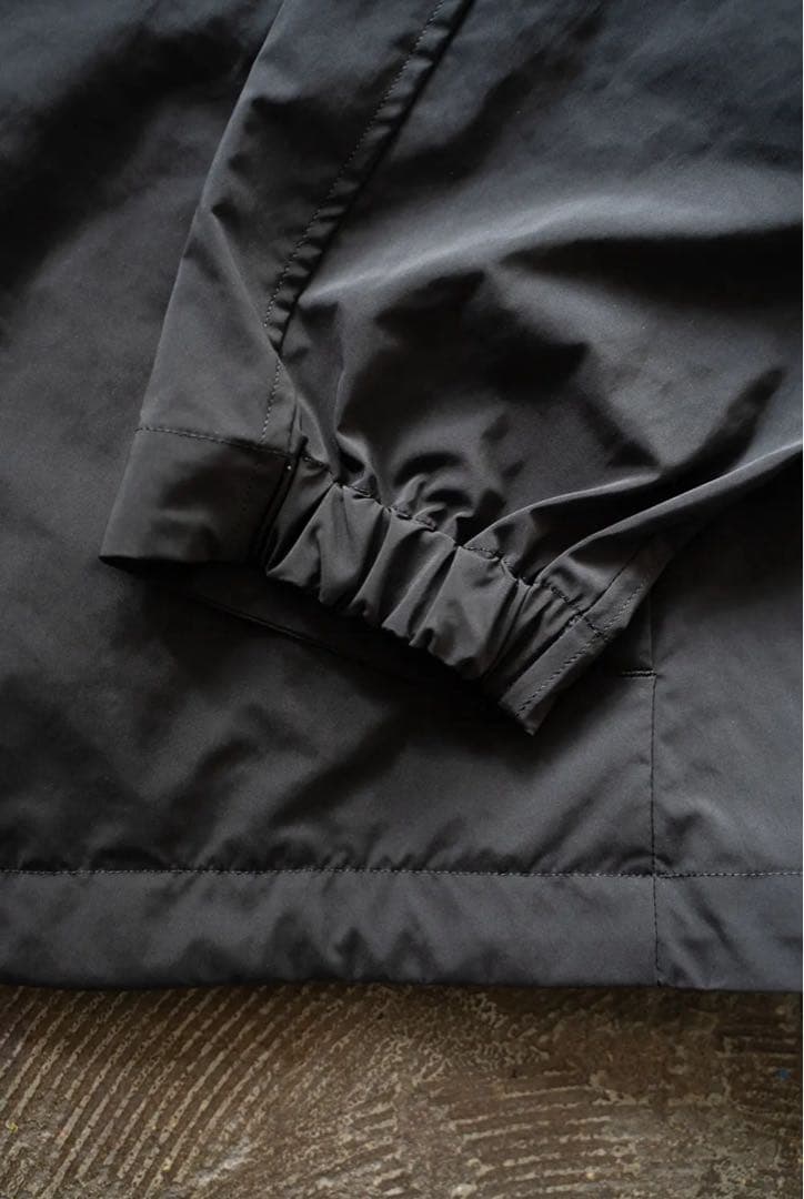 STILL BY HAND ハイネックジップブルゾン 黒 50
