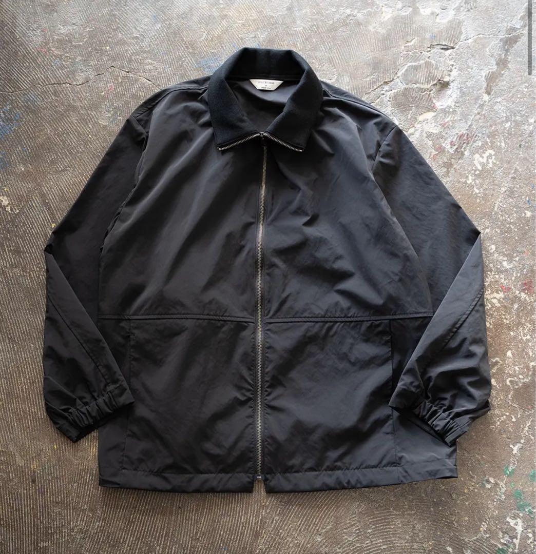 STILL BY HAND ハイネックジップブルゾン 黒 50