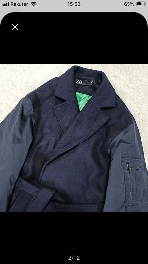 今季最安値！ZARA マッチングボンバーコートMA-1チェスターコート