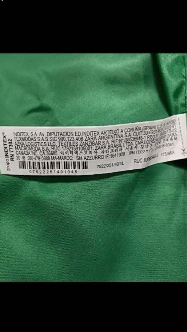今季最安値！ZARA マッチングボンバーコートMA-1チェスターコート