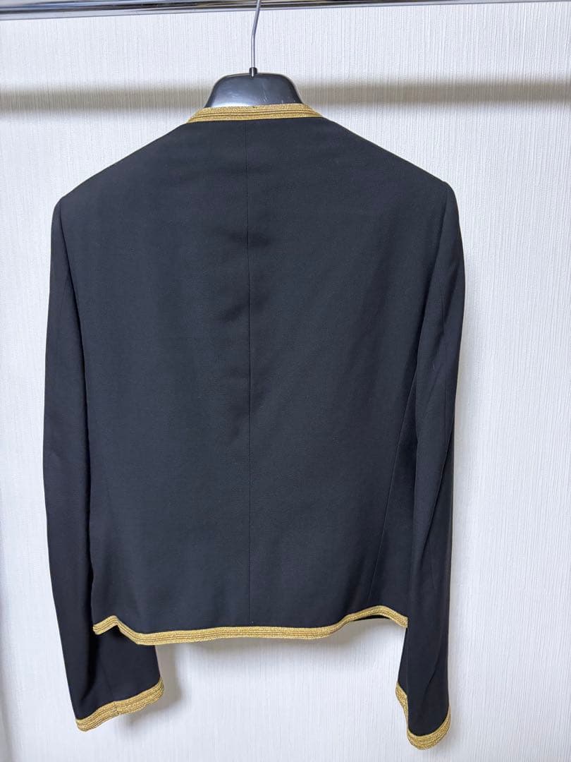 サンローラン 15SS エディ期 オフィサー ナポレオンジャケット46