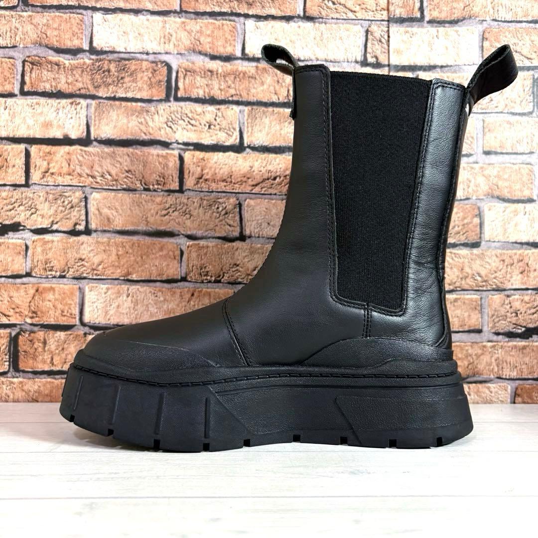 極美品■PUMA■サイドゴアブーツ✨メイズスタックチェルシー プラットフォーム