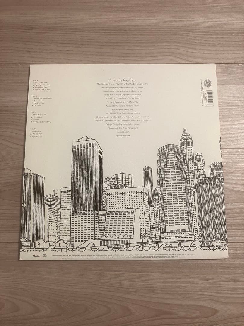 Beastie Boys To The 5 Boroughs 2LPレコード