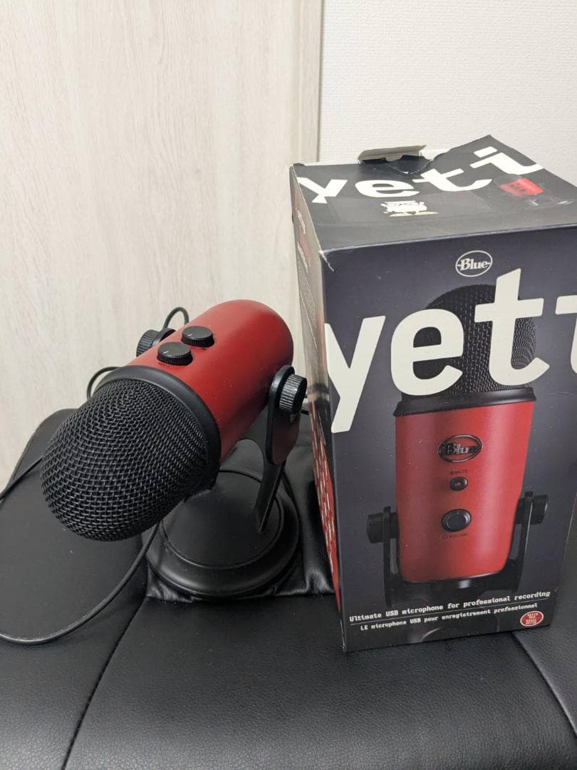 配信機器・PA機器・レコーディング機器 Blue Microphones Yeti Satin Red
