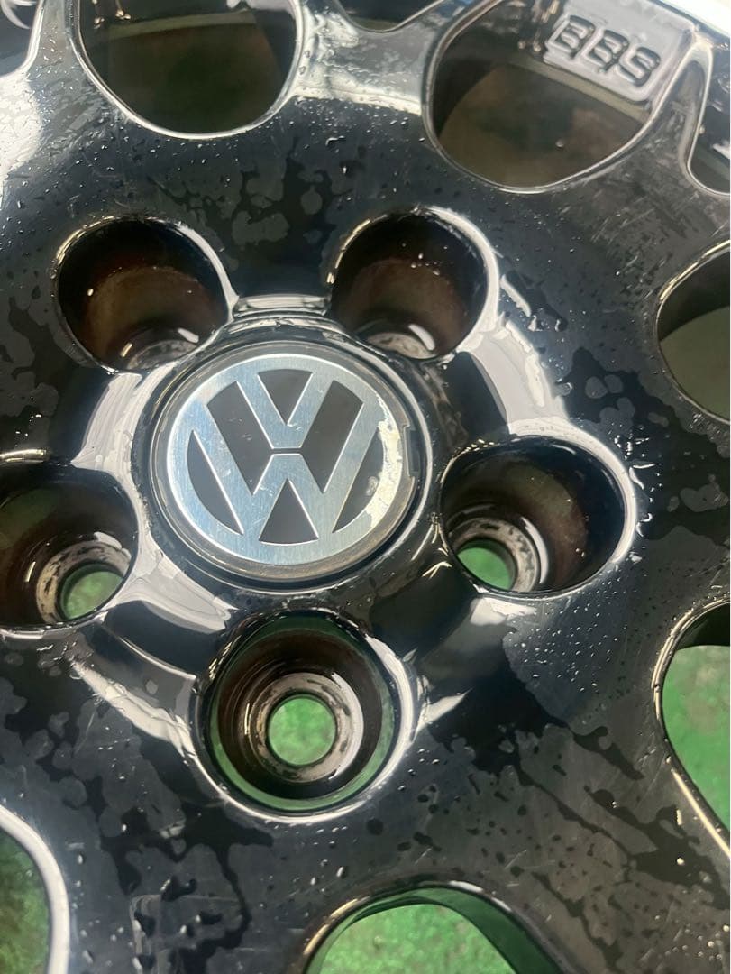 フォルクスワーゲン VW 16インチ 5穴 純正BBS 4本セット タイヤおまけ