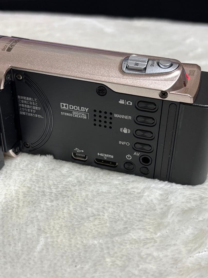 JVC Everio ビデオカメラ GZ-E117 ピンク　ジャンク品
