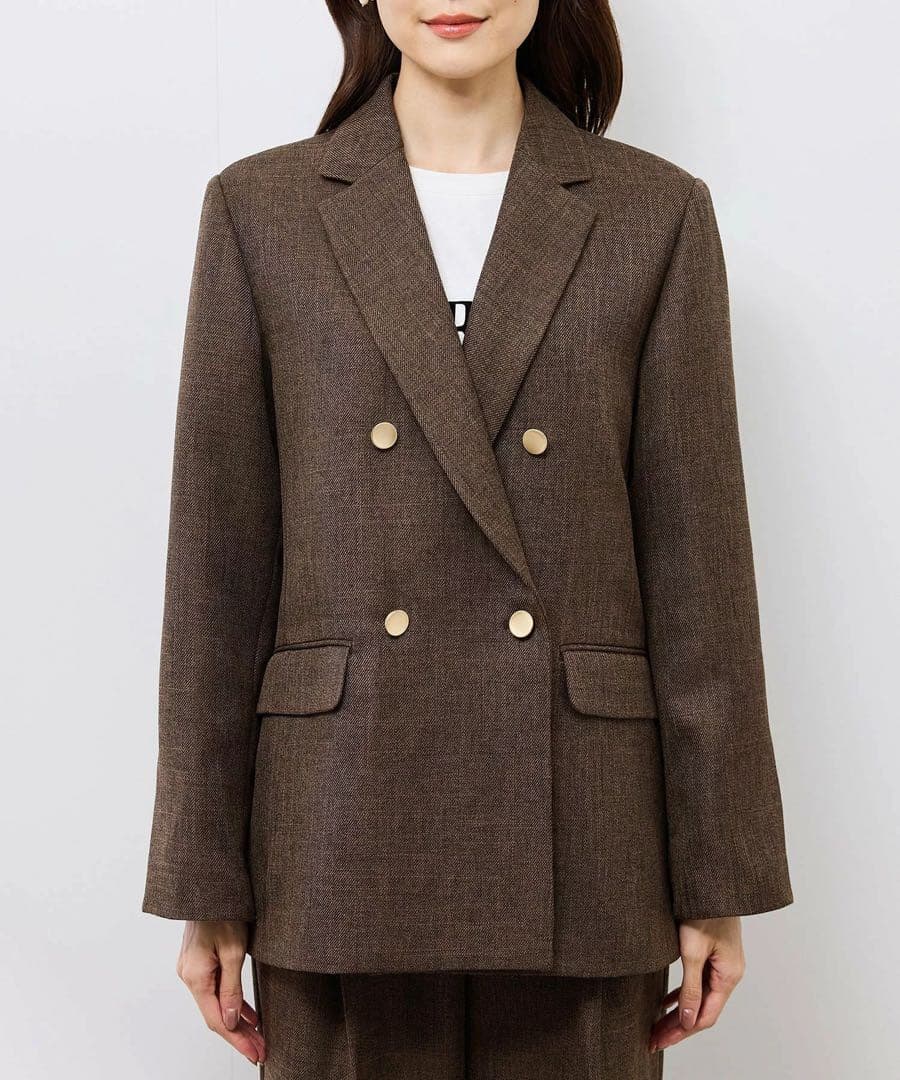 ROPE PICNIC スリートーンツイードジャケット/セットアップ　新品