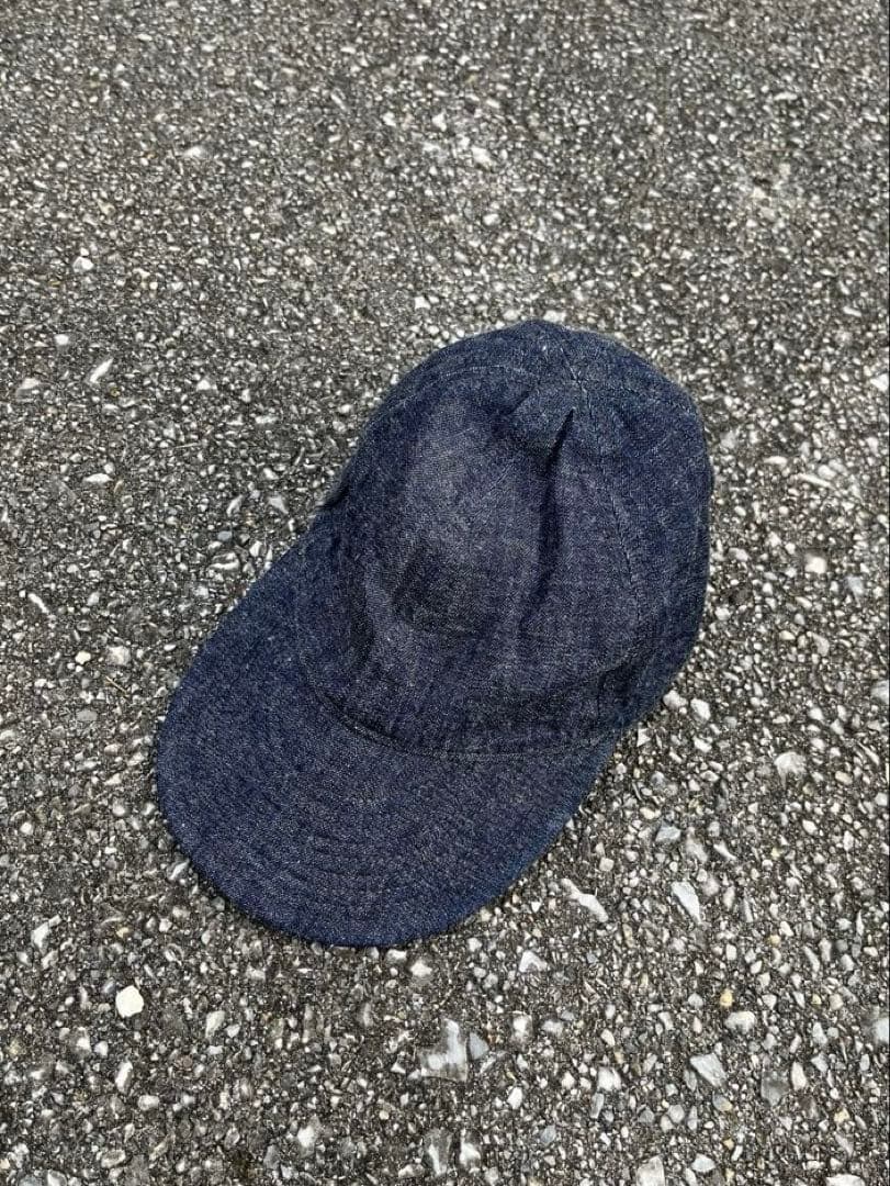 中古品　Nigel cabourn デニム メカニックキャップ LYBRO