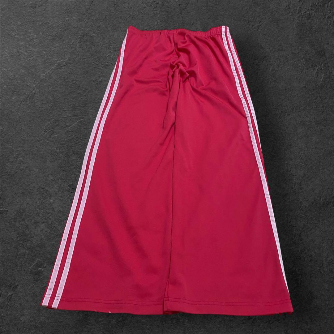 パンツ 00s archive adidas wide track pants y2k