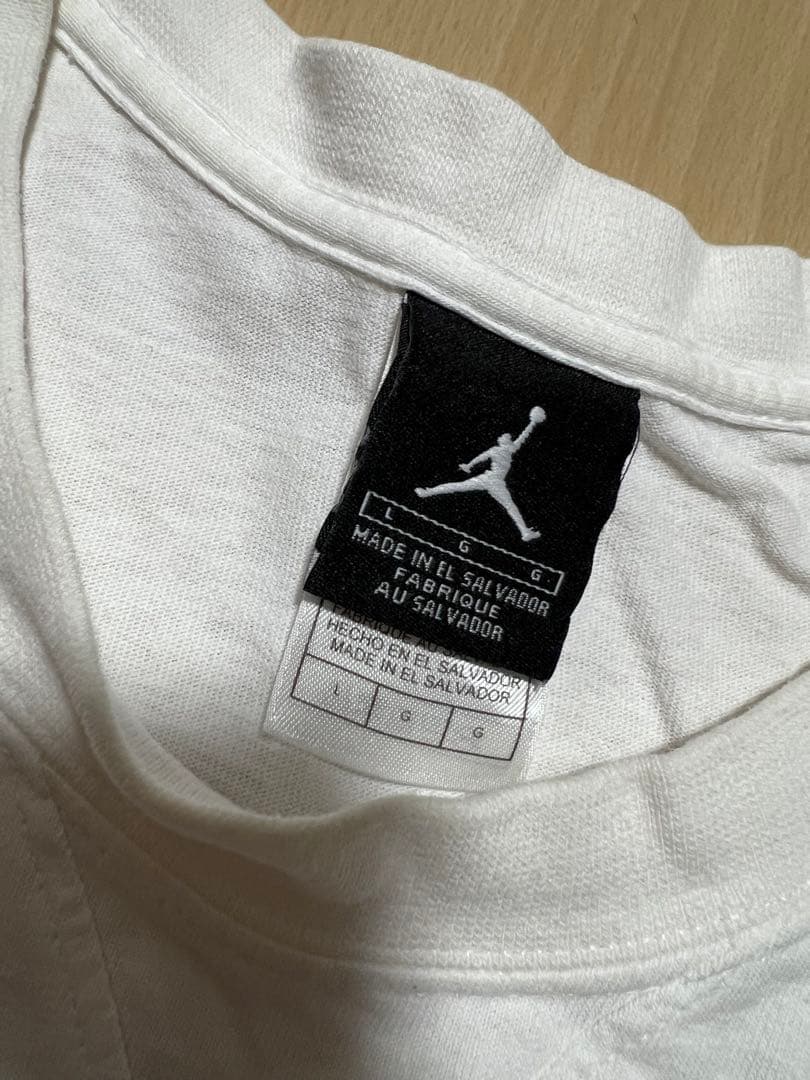ジョーダン　jordan タンクトップ　ゲームシャツ　ラバーロゴ　エナメル　希少