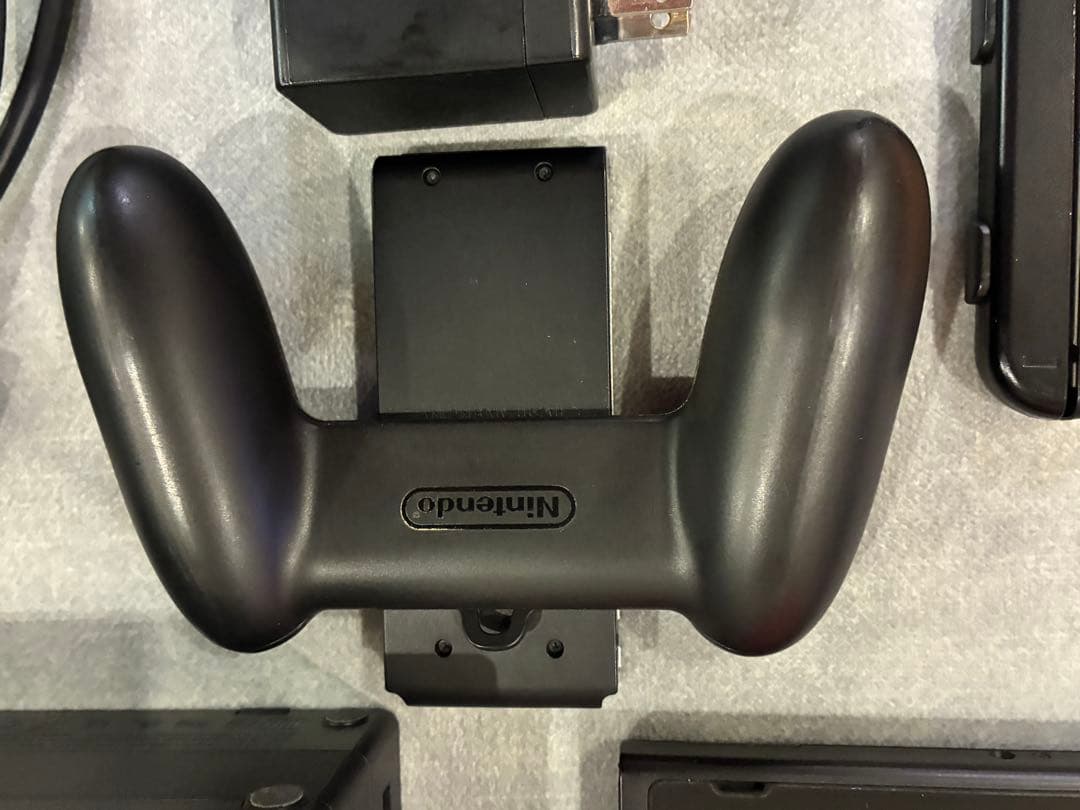 ダークモカさん専用Nintendo Switch Joy-Conパープルオレンジ