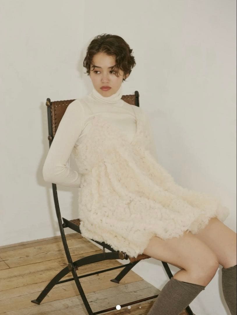 tulle mini dress NOTRE émor ¥11,500 税込
