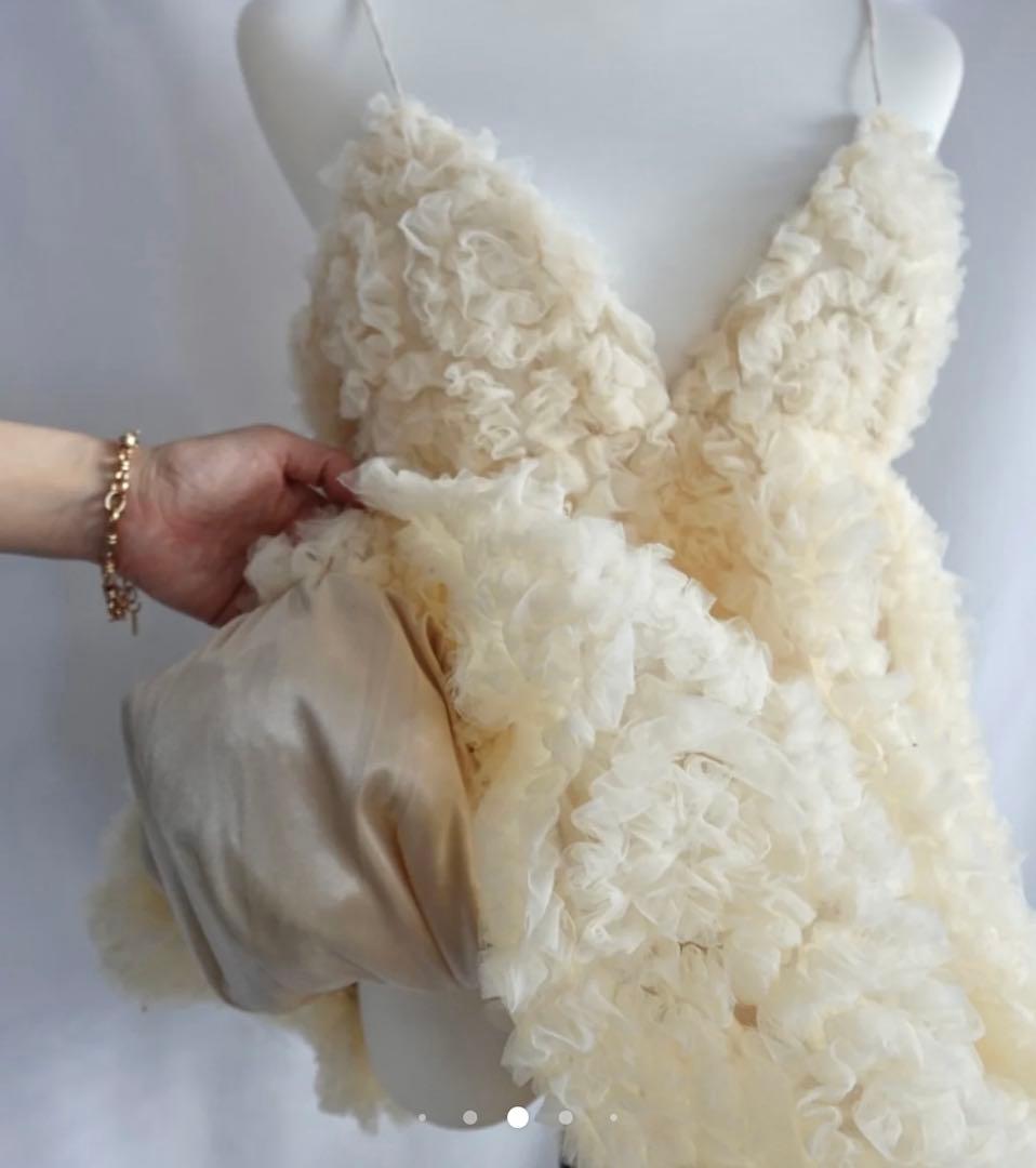 tulle mini dress NOTRE émor ¥11,500 税込