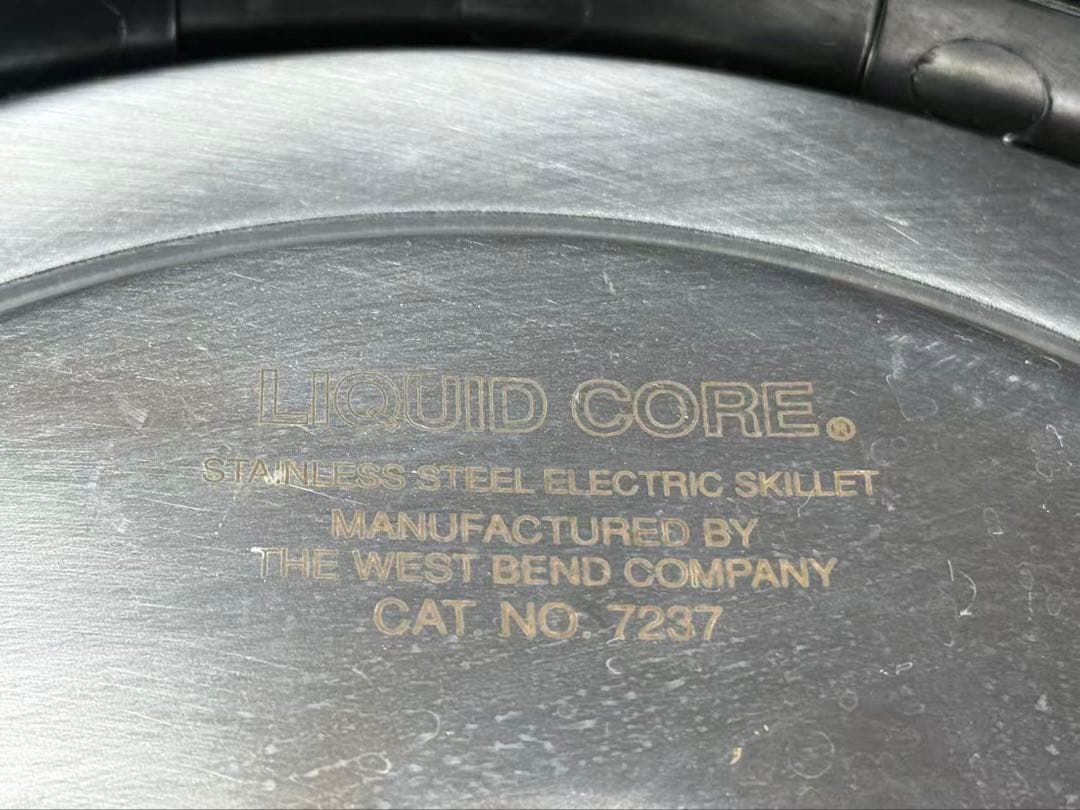 ロイヤルクイーン 電気フライパン LIQUID CORE 電気鍋　動作OK