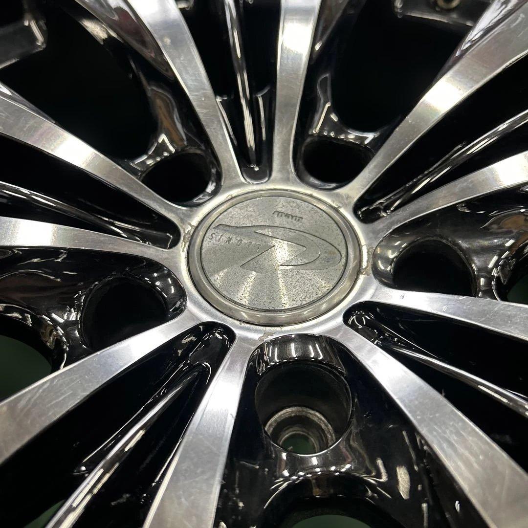 中古アルミ１９インチ　19X8.0レオニスメッキ　アルファード、クラウンなど