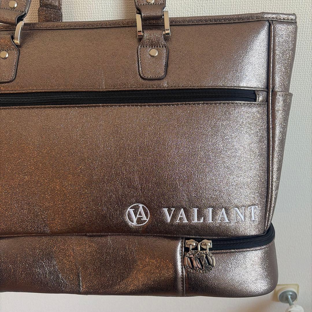 【新品未使用✨】VALIANT アクセコレクション トートバッグ メタルブラウン