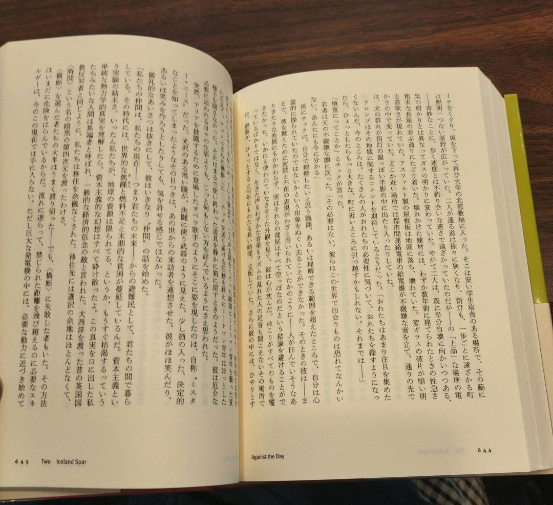 ◇逆光　上・下　トマス・ピンチョン全小説◇ピンチョン
