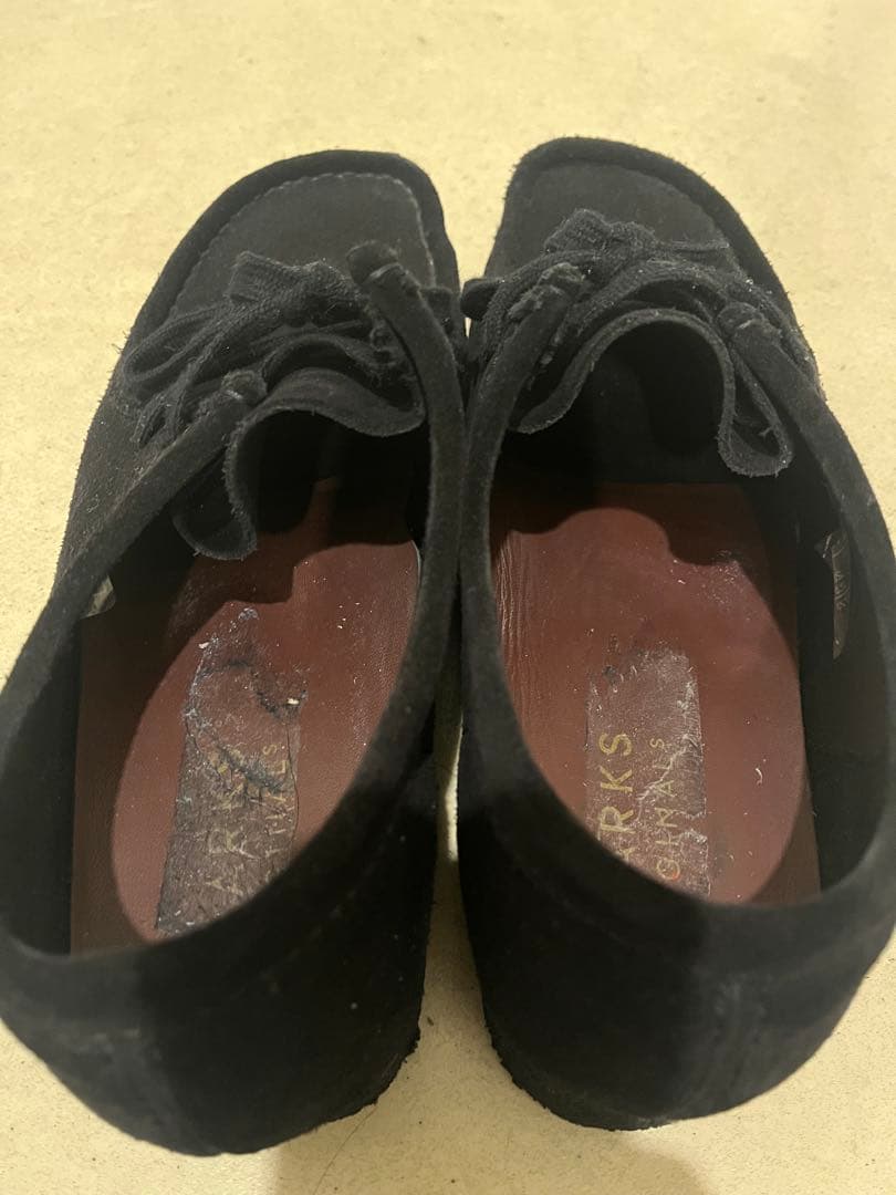 専用Smile商店様Clarks ワラビー　黒　UK7 US8 25.5