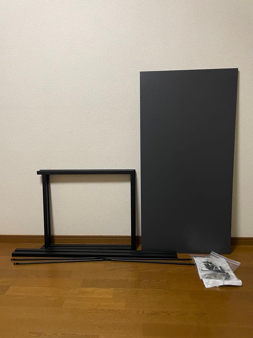 パソコンデスク 120cm モニターアーム取付可能 裏面9.5cm