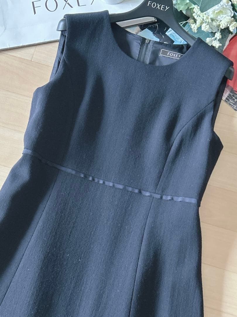 極美品！FOXEY ドレス ジャンヌ 40 Rene foxey