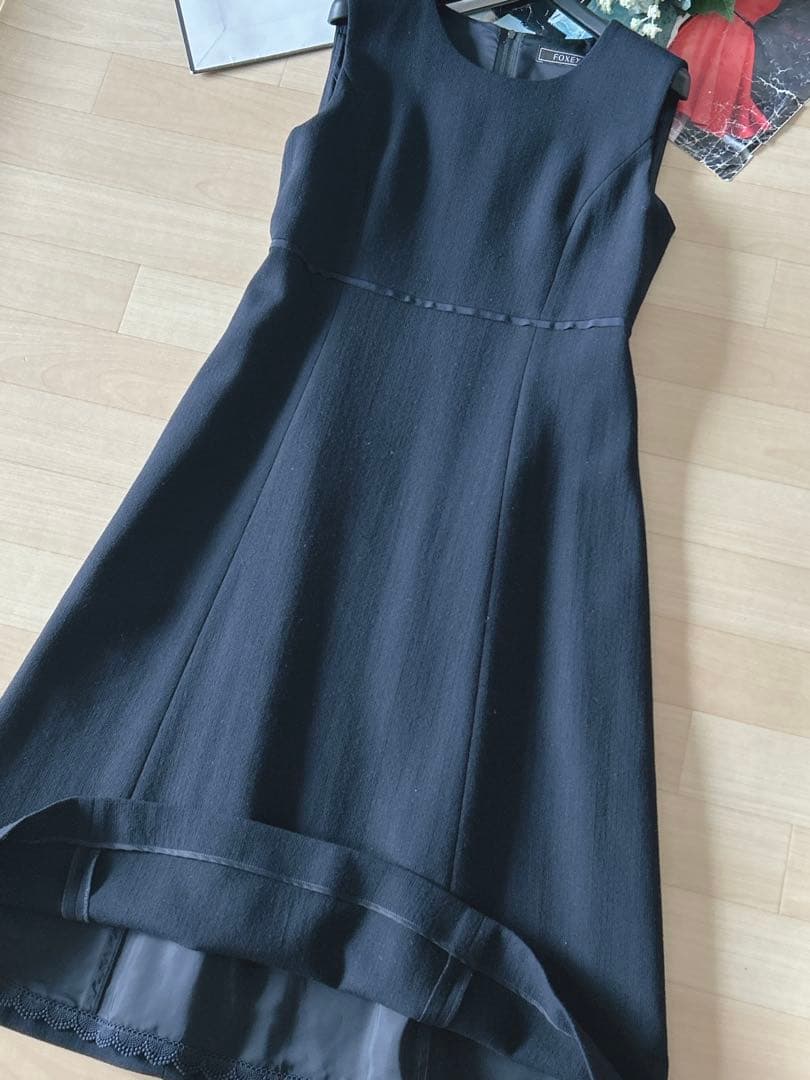 極美品！FOXEY ドレス ジャンヌ 40 Rene foxey