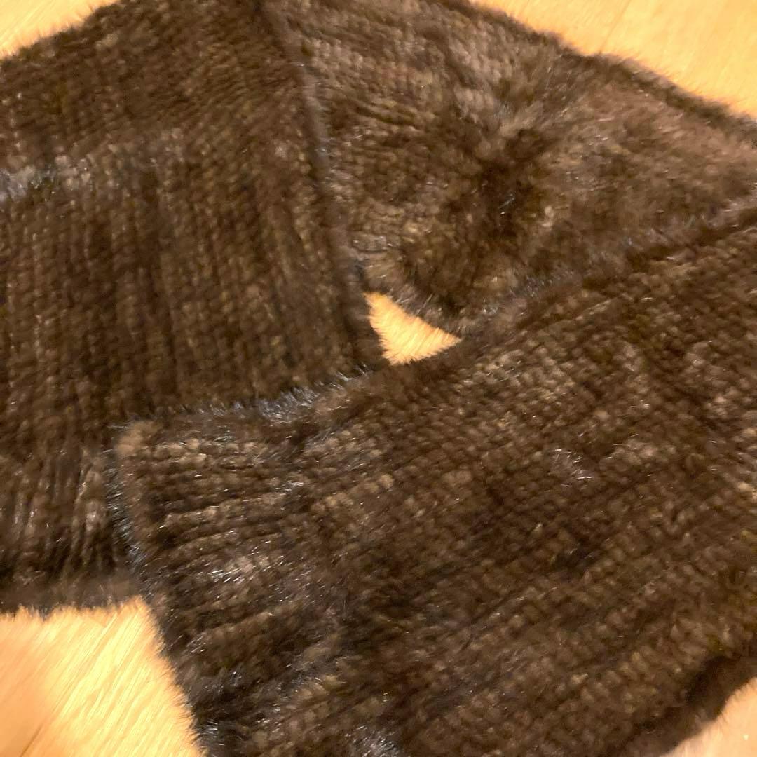 インヴェルナーレINVERNALE ISSIMO ミンクフォックスマフラー毛皮