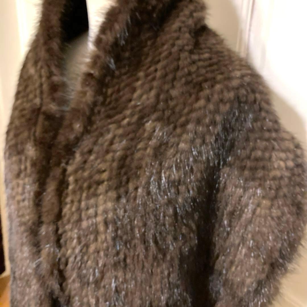 インヴェルナーレINVERNALE ISSIMO ミンクフォックスマフラー毛皮